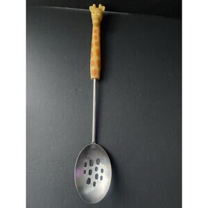 VTG 1997 Ekco Zoo Tools Giraffe Strainer Whimsical Kitchen Cooking Utensil
